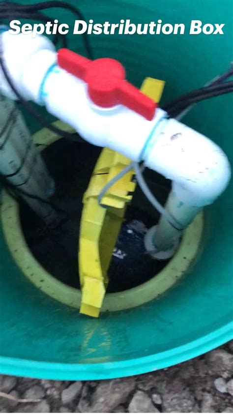 cesspool distribution box|septic distribution box monitoring.